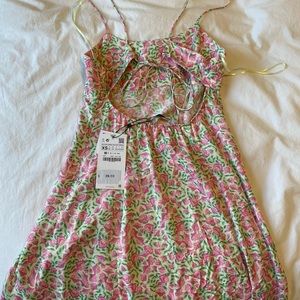 Zara dress, floral print, size xs